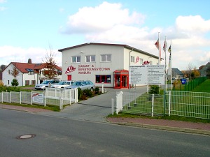 Firmengebäude dth Wandura Ltd. in Cunewalde